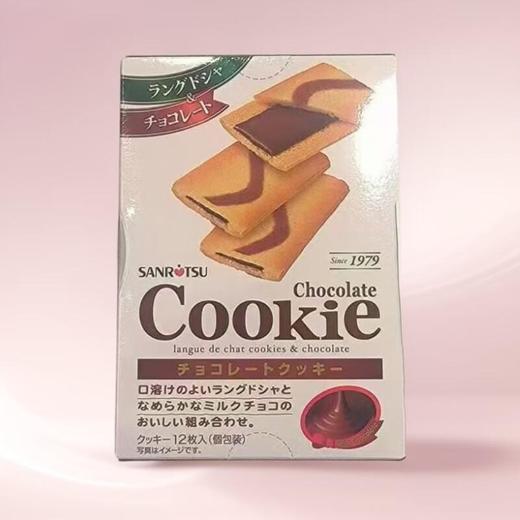 三立巧克力夹心饼干 80.4g/盒 商品图0