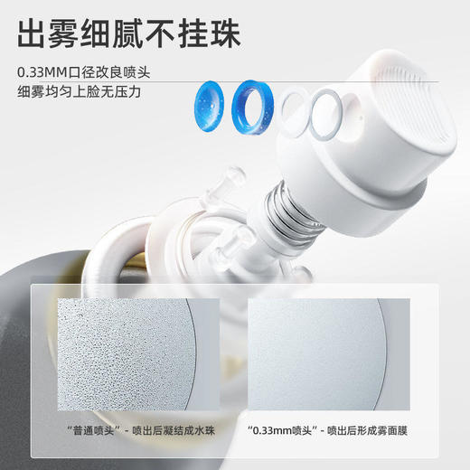 【限时送夏日防晒冰袖1对】玥之秘水晶防晒喷雾180ml*2瓶 赠送珀莱雅小球藻莹润面膜5片  清爽不油腻 防晒定妆 fx 商品图3