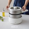 olayks立时 2.5L不锈钢电煮锅家用多功能分体式小型电炒锅小电锅 商品缩略图2
