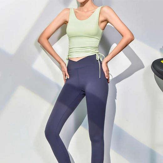 跃牌【健舞健美】系列 瑜伽服女夏季跑步训练健身背心8309 商品图3