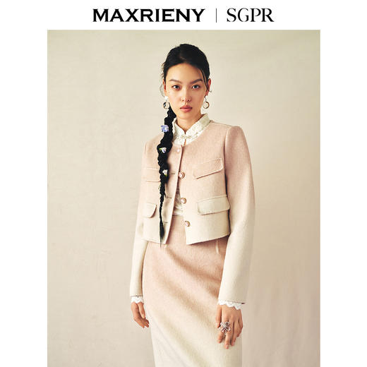 玛克门店发货MAXRIENY浪漫落霞外套(货号:MS85JA531) 商品图0