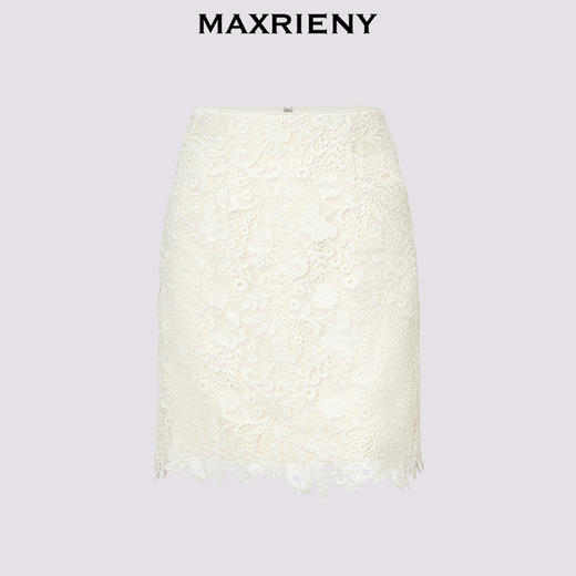 玛克门店发货：MAXRIENY复古宫廷风H型蕾丝半裙货号:MC85SK521) 商品图4