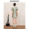 玛克门店发货：MAXRIENY国风新中式连衣裙薄荷曼波风穿搭(货号:MC88DR546) 商品缩略图3