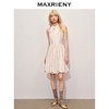 玛克门店发货：MAXRIENY华丽新中式玫瑰钉珠流苏连衣裙(货号:MC85DR351) 商品缩略图2
