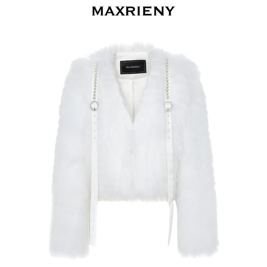 玛克门店发货：MAXRIENY貉子毛皮草(货号:MC88FU504) 商品图4