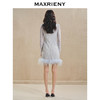 【商场同款】MAXRIENY贵雅新中式连衣裙水晶盘扣收腰裙子显瘦女(货号:MS85DR513) 商品缩略图3