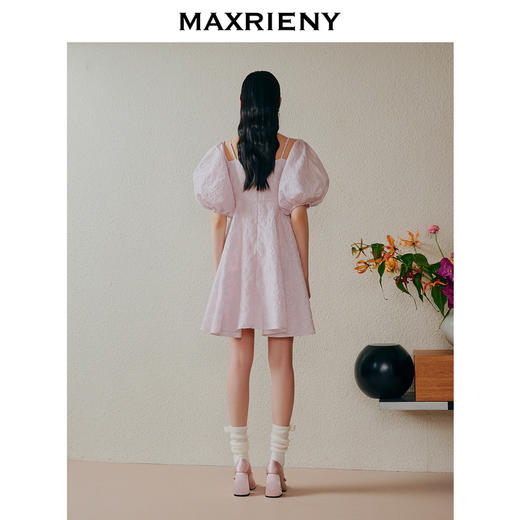 玛克门店发货：法式甜美浪漫吊带连衣裙*抹胸裙子女(货号:MC88DR357) 商品图3