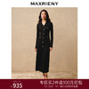 MAXRIENY*复古感毛织连衣裙秋冬羊毛针织长裙(货号:MS88DR763) 商品缩略图0