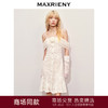 玛克门店发货：MAXRIENY*浪漫一字肩鱼尾蕾丝连衣裙(货号:MC85DR366) 商品缩略图0