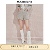 玛克门店发货：MAXRIENY*日常钉珠装饰小A型短裤(货号:MC85PA522) 商品缩略图0