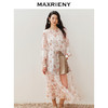 玛克门店发货：MAXRIENY浪漫复古绣花外套宽松中长款(货号:MC85JA258) 商品缩略图1