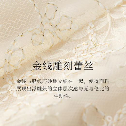 玛克门店发货:欧式复古宫廷连衣裙鎏金鱼尾裙领证裙子(货号:MS85DR041) 商品图3