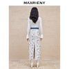MAXRIENY*浪漫复古感丝绒提花直筒半裙秋冬裙子(货号:MC88SK791) 商品缩略图3
