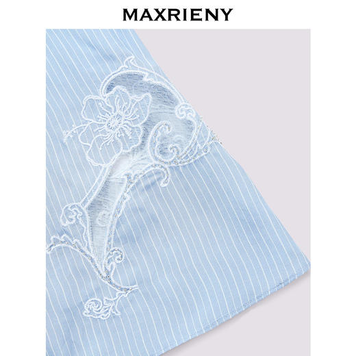 玛克门店发货：MAXRIENY*度假感镂空绣花半身裙长裙(货号:MC85SK262) 商品图3