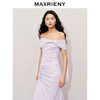 预售玛克门店发货：MAXRIENY*日常一字肩上衣修身显瘦(货号:MC85TP337) 商品缩略图2