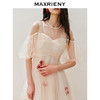 玛克门店发货：MAXRIENY*挂袖收腰甜美立体花连衣裙2024夏季新款(货号:MC85DR352) 商品缩略图2