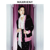 玛克门店发货：MAXRIENY撞色刺绣开衫外套(货号:MC88JA807) 商品缩略图3
