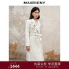 MAXRIENY小香风花纱大衣中长款2023冬季水貂毛外套(货号:MS88CT534) 商品缩略图0