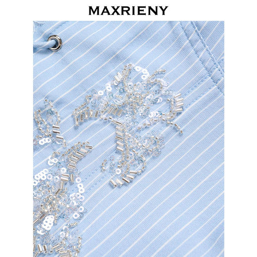 玛克门店发货：MAXRIENY*度假氛围感条纹吊带上衣(货号:MC85TP274) 商品图2