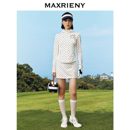 玛克门店发货：MAXRIENYKitty波点凉感连帽防晒外套(货号:MC85JA272) 商品图3