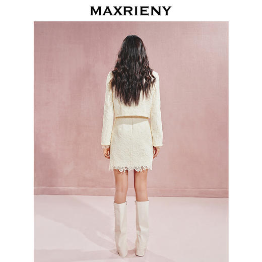 玛克门店发货：MAXRIENY复古宫廷风H型蕾丝半裙货号:MC85SK521) 商品图3