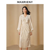 玛克门店发货：MAXRIENY法式复古连衣裙钻石绒围裹绑带松弛感裙子(货号:MC88DR808) 商品缩略图1