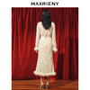 玛克门店发货：MAXRIENY国风复古锻扣直身丝绒衬衫修身上衣女(货号:MC88TP781) 商品缩略图2