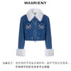 MAXRIENY*复古雪花钉珠外套宽松截短廓形上衣女(货号:MC88JA785) 商品缩略图4