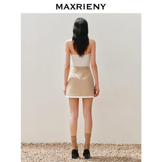 【浪漫花园-商场同款】MAXRIENY复古挂珠挖洞针织毛衫*优雅(货号:MC85SW041) 商品图3