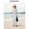 玛克门店发货：MAXRIENY*度假氛围感条纹吊带上衣(货号:MC85TP274) 商品缩略图1