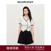 玛克门店发货：MAXRIENY宫延千金风撞色针织开衫修身显瘦上衣女(货号:MC85SW287) 商品缩略图0
