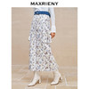 MAXRIENY*浪漫复古感丝绒提花直筒半裙秋冬裙子(货号:MC88SK791) 商品缩略图2