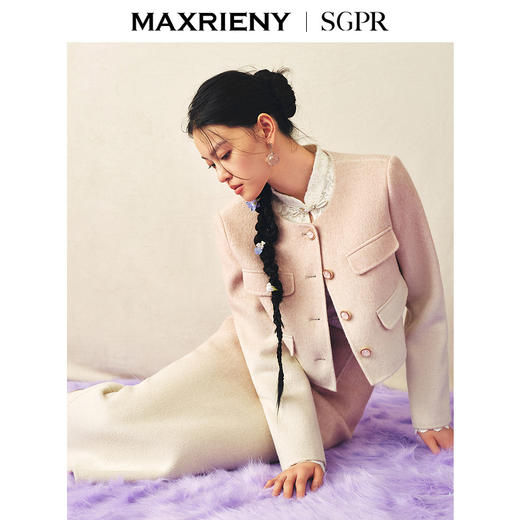 玛克门店发货：MAXRIENY高级感渐变色半身裙(货号:MS85SK523) 商品图3