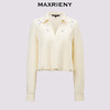 玛克门店发货：MAXRIENY*休闲V领花苞衬衫钉珠装饰上衣女(货号:MC85TP520) 商品缩略图4
