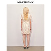 玛克门店发货：MAXRIENY蕾丝钉珠甜美亮片花朵连衣裙2024夏季新品(货号:MC85DR374) 商品缩略图3