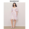 玛克门店发货：MAXRIENY*浪漫印花甜美宫廷网纱连衣裙(货号:MC85DR415) 商品缩略图1