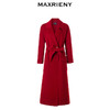 【商场同款】MAXRIENY新年红羊毛大衣复古优雅绑带毛呢外套23冬款(货号:MC88CT786) 商品缩略图4