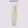 玛克门店发货：MAXRIENY不对称领口绣花吊带连衣裙(货号:MC85DR269) 商品缩略图4