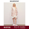 玛克门店发货：MAXRIENY欧根纱绣花连衣裙透视感设计(货号:MC85DR304) 商品缩略图0