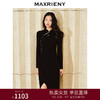 MAXRIENY复古国风珍珠扣抽褶立领连衣裙改良旗袍(货号:MC88DR816) 商品缩略图0
