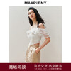 玛克门店发货：MAXRIENY复古优雅珍珠链条上衣修身显瘦(货号:MC85TP050) 商品缩略图0