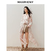 玛克门店发货：MAXRIENY浪漫复古绣花外套宽松中长款(货号:MC85JA258) 商品缩略图2