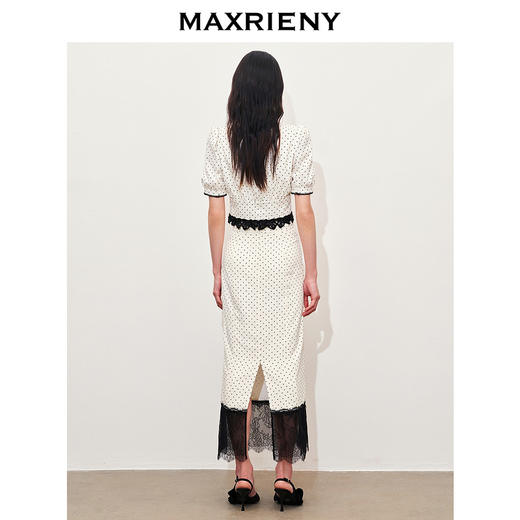 玛克门店发货：MAXRIENY法式复古风情蕾丝鱼尾半裙(货号:MC85SK060) 商品图3