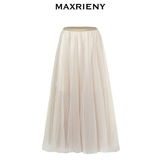 玛克门店发货：MAXRIENY朦胧感欧根纱网纱半裙(货号:MC88SK610) 商品图3