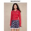 MAXRIENY英伦千金小香复古POLO领针织外套收腰(货号:MC88JA586) 商品缩略图0