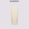 玛克门店发货：MAXRIENY宫廷刺绣双开衩铅笔裙(货号:MC85SK505) 商品缩略图4