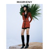 MAXRIENY财阀千金针织裙小香风连衣裙气质短裙(货号:MS87DR502) 商品缩略图1