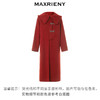 [东方新摩登]MAXRIENY极简复古直身大衣长款双面呢外套(货号:MS88CT527) 商品缩略图4