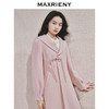 玛克门店发货：MAXRIENY中式雅韵复古毛呢大衣货号:MS85CT507) 商品缩略图2