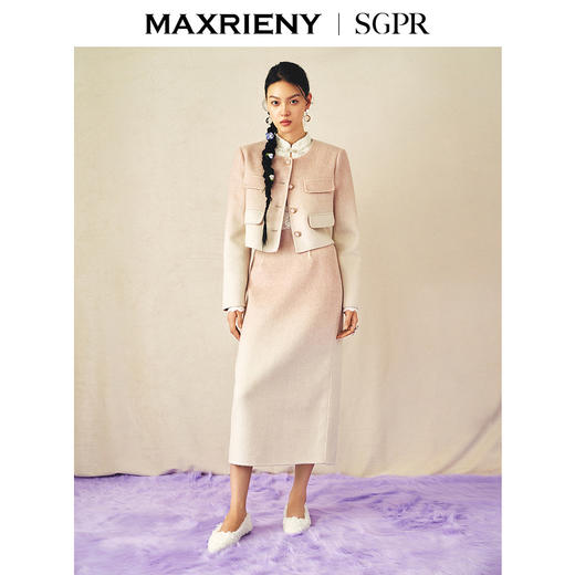 玛克门店发货MAXRIENY浪漫落霞外套(货号:MS85JA531) 商品图1